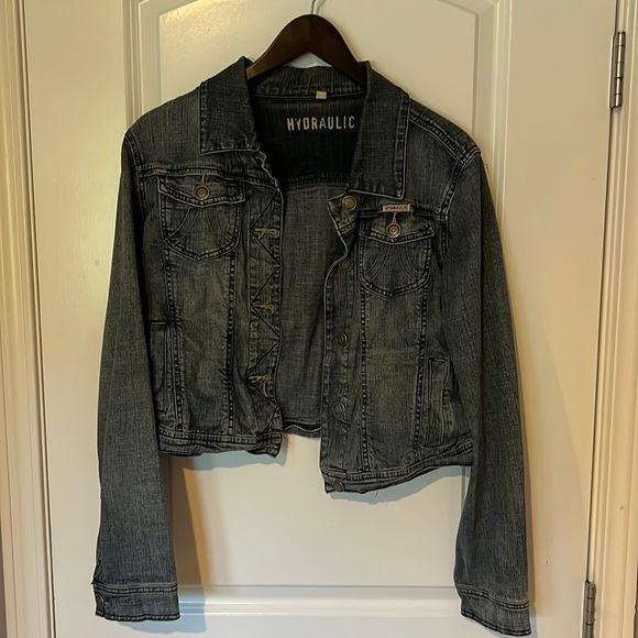 Hydraulic Jackets & Coats Hydraulic Cropped Jean Jacket Poshmark